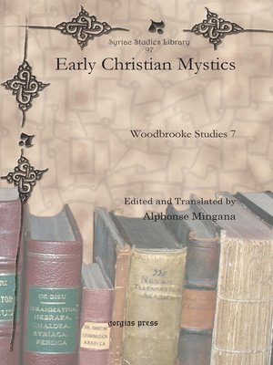 cover image of Early Christian Mystics